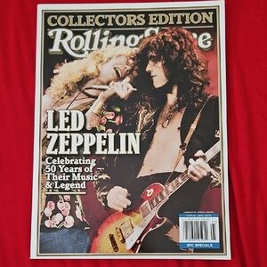 Rolling Stones Led Zeppelin  Collectors Edition Magazine